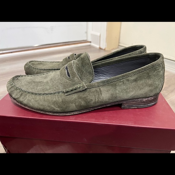 To Boot New York Slip on olive green size 12 - Picture 4 of 8